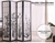 Levede Room Divider Screen 6 Panel Wooden Dividers Timber Stand Natural