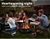 Outdoor Fire Pit BBQ Portable Wood Fireplace Heater Patio Garden Grill