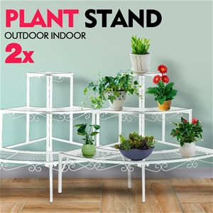Levede Plant Stands Outdoor Indoor Metal