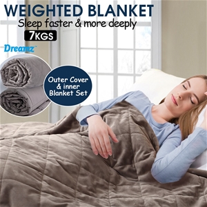 DreamZ 7KG Anti Anxiety Weighted Blanket