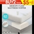 DreamZ 8cm Bedding Cool Gel Memory Foam Mattress Topper Bamboo Cover Single