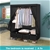 Levede Portable Wardrobe 4 Drawers Cabinet Organiser With Shelves