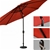 Mountview Outdoor Patio Aluminum Tiltable Solar Umbrella Sun Shade Shelter