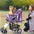 PaWz Pet Stroller 3 Wheels Dog Cat Cage Pushchair Travel Walk Carrier Pram