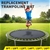 12 FT Kids Trampoline Pad Replacement Mat Reinforced Outdoor Round