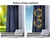 2x Blockout Curtains Panels 3 Layers W/ Gauze Room Darkening 300x230cm Sand