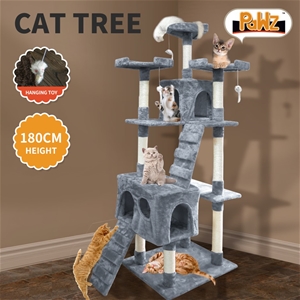 PaWz 1.8M Cat Scratching Post Tree Gym H
