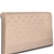 Levede Upholstered Fabric Bed Headboard in Double Size in Beige Colour