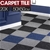 20x Carpet Tiles Commercial Grade Domestic Home Office 50x50cm