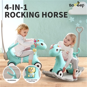 BoPeep Kids 4-in-1 Rocking Horse Toddler