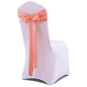 50x Satin Chair Sashes Cloth Cover Party