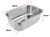 Kitchen Sink Stainless Steel Under/Topmount Handmade Laundry Single Bowl