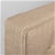 Levede Stylish Upholstered Fabric Bed Frame Mattress Base Double Beige