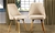 Levede 2x Upholstered Fabric Dining Chair Kitchen Wooden Modern Cafe Chairs
