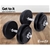 Everfit 45cm Dumbbell Bar Set Pair Solid Steel Gym Home 150KG Capacity
