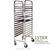 SOGA 2X Gastronorm Trolley 15 Tier SS Cake Bakery Suits 60*40cm Tray