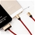 3 in 1 Durable 1.2M iPhone Android Micro Usb High Speed Charging Data Cable