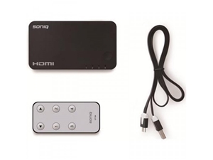 SONIQ 4X1 HDMI Intelligent Mini Swit ch 