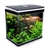 30L Curved Glass RGB LED Aquarium Fish Tank