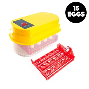 15 Eggs Digital Incubator With Tray