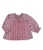 Pumpkin Patch Baby Girl's Multi Check Emb Peasant Top