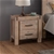 Bedside Table 2 drawers Night Stand in Solid Acacia Wood Oak Colour