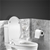 Toilet Bidet Seat Non Electric Hygiene Dual Nozzles Spray Wash Bathroom