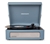 Crosley Voyager Portable Turntable- Washed Blue + Free Record Storage Crate