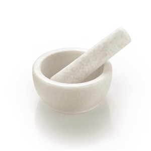 Gourmet Kitchen Mortar and Pestle Set Wh