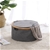 Sherwood Linen & Bamboo Round Laundry Bag with Cover 38*38*20cm