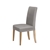 Sherwood Premium Faux Suede SILVER Dining Chair Cover