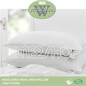 Wooltara Australian Wool Rich Pillow - H