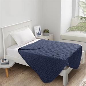 Dreamaker Cotton Jersey Quilted Blanket 