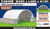 2021 Unused Container Shelters  - Darwin