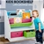Levede Wooden Kids Children Bookcase Bookshelf Toy Organiser Bin Rack