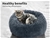 PaWz Pet Bed Cat Dog Donut Nest Calming Kennel Cave Deep Sleeping Dark XXL