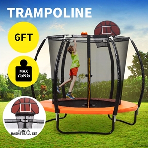 Trampoline Round Trampolines Basketball 