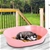 Large 85cm Plastic Pet Bed w/ Ventilation Holes Resting Plastic Dog Basket