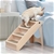 Pet Stairs Ramp Steps Portable Foldable Climbing Ladder Soft Washable Dog