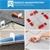 1000x 3MM Tile Leveling System Clips Levelling Spacer Tiling Floor Wall