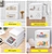 Drawers Set Cabinet Tools Organiser Box Chest Drawer Plastic Stackable