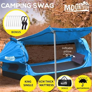 Mountview King Single Swag Camping Swags