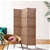 Artiss 3 Panel Room Divider Screen Privacy Rattan Dividers Stand Fold