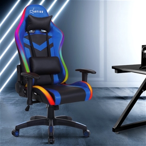 Artiss Gaming Office Chair RGB LED Light