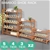 2x Levede 5 Tier Bamboo Shoe Rack Shoes Organizer Shelves Stand Shelf