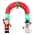 Inflatable Christmas Santa Snowman with LED Light Xmas Decoration Outdoor