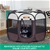 PaWz Dog Playpen Pet Play Pens Foldable Panel Tent Cage Portable Crate 52"