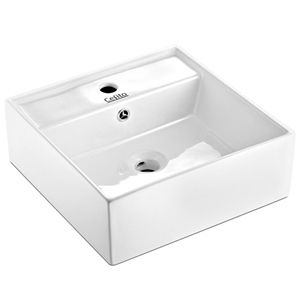 Cefito Ceramic Rectangle Sink Bowl - Whi