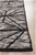 Medium Grey Handmade Silky Finish Geometric Flatwoven Rug - 225X155cm