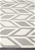 XL Grey Handmade NZ Blend Wool Scandi Herringbone Flatwoven Rug - 320X230cm